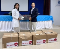 INTEC dona ventiladores mecánicos de innovación dominicana al Hospital Marcelino Vélez Santana
