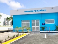 Unidad de Pie Diabético del Hospital Dr. Marcelino Vélez Santana, una obra de gran impacto para la salud de nuestros pacientes.