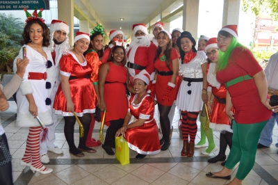 En el  Hospital Marcelino Vélez Santana realizaron un recorrido por diversas áreas de la institución.