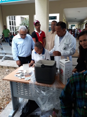 Hospital Marcelino V&eacute;lez Santana realiza jornada de vacunaci&oacute;n contra la Difteria