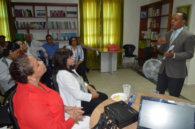 Personal del Hospital Marcelino Vélez Santana participó en el taller para Evaluación de Acuerdo de Desempeño