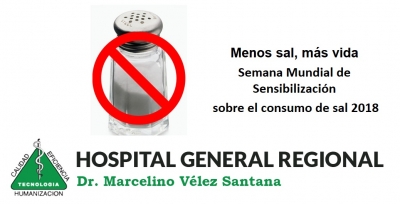 Semana Mundial de Sensibilización sobre el consumo de sal,