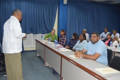 Realizan curso taller sobre Manejo de Inventario